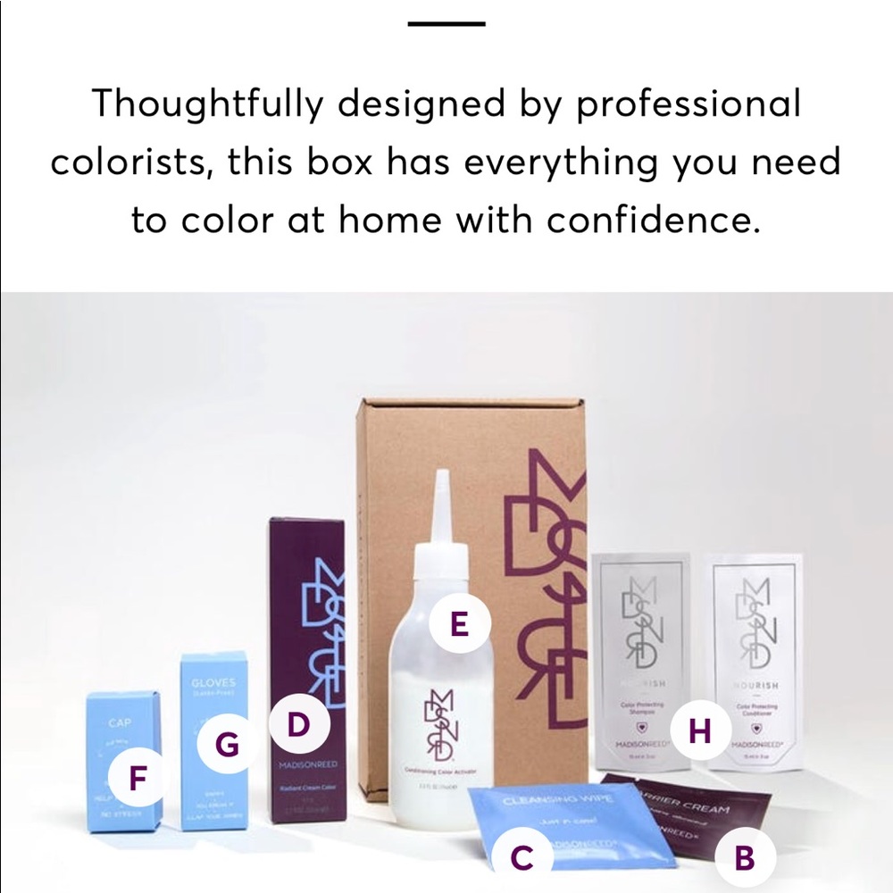 Madison Reed Full Hair Coloring Kit